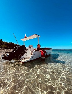 Latarnia morska na Nosy Tanikely